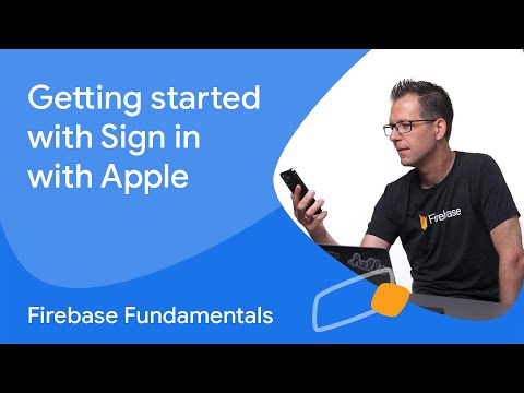 Getting started with Sign in with Apple using Firebase Authentication on Apple platforms