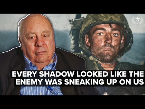 IWO JIMA Marine Describes Intense NIGHT COMBAT | Frank Hall