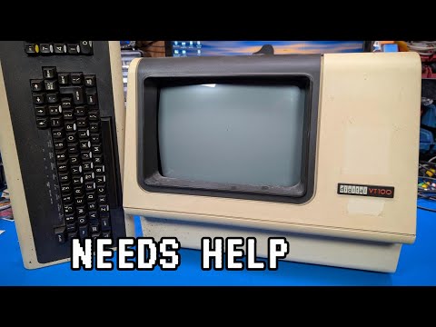 DEC VT100 test and diagnosis