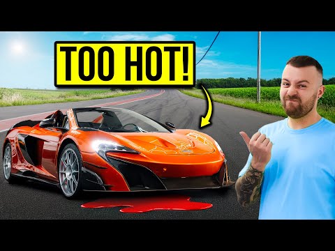 THE MCLAREN FROM TEMU KEEPS OVERHEATING