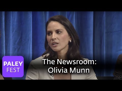 The Newsroom - Olivia Munn Debates Piers Morgan About Celebrity and Journalism