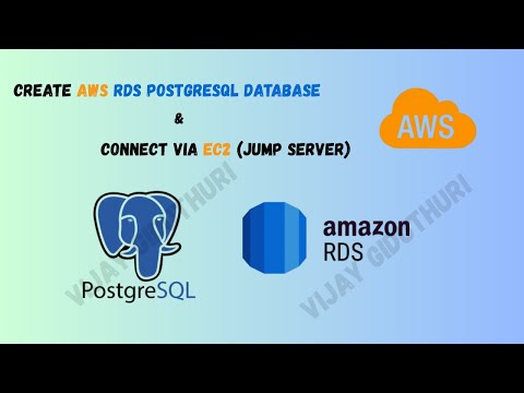Create AWS RDS PostgreSQL Database & Connect via EC2 (Jump Server) | Step-by-Step Guide | AWS | RDS