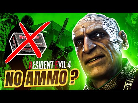 Can You Beat Resident Evil 4 Remake WITHOUT EVER Picking Up Ammo?