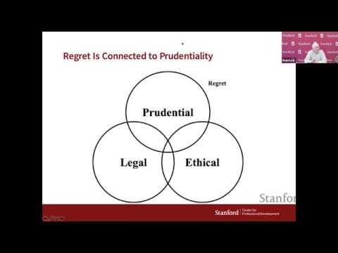 Stanford Webinar - A Practical Guide to Living Ethically
