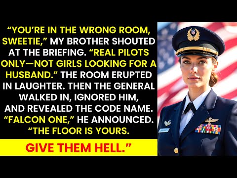 “Real Pilots Only,” They Laughed—Until The General Revealed Her Code Name. “Falcon One”