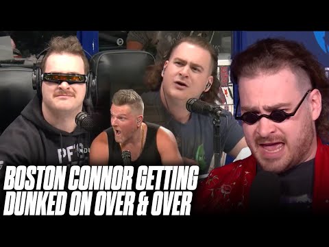 Pat McAfee Show's Boston Connor Getting Dunked On | Best Moments