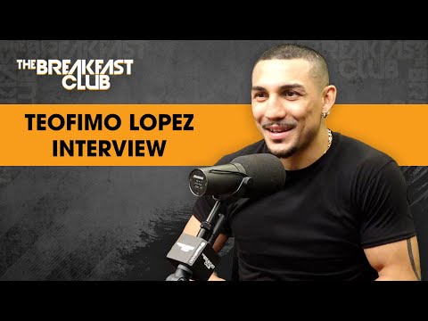 Teofimo Lopez Talks Upcoming Boxing Match With Shakur Stevenson, Addresses Racial Controversy + More