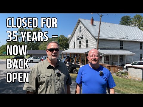 Retired Virginia Couple RE-OPENS Country Store  35 Years After it Closed:  Living a Life-Long Dream
