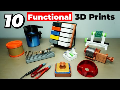 10 USEFUL Things to 3D Print