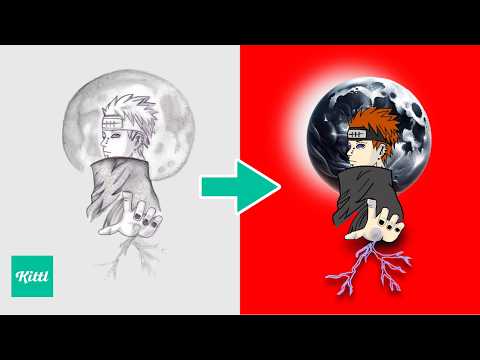 From Sketch to Vector - Kittl Tutorial (Beginner Friendly)