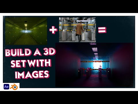 Turn images into 3D models with Blender