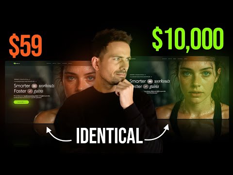 IDENTICAL websites but worth $59 and $10000