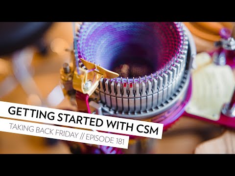 Erlbacher Speedster Circular Sock Knitting Machine (CSM)... it's here! // Episode 181 // TBF