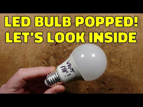 Exploring an LED bulb that went POP during a livestream