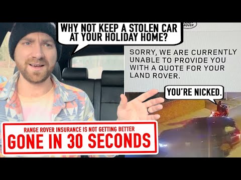 Range Rover stolen the day after man returns it due to insurance costs