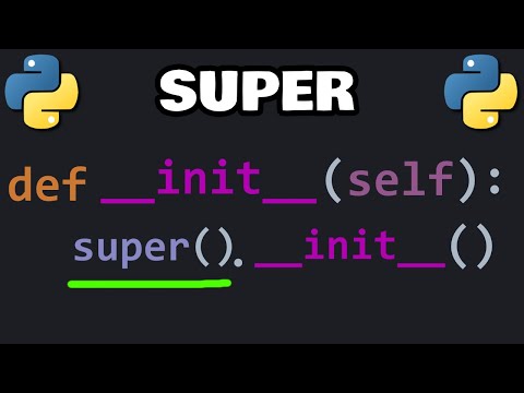 SUPER() in Python explained! 🔴