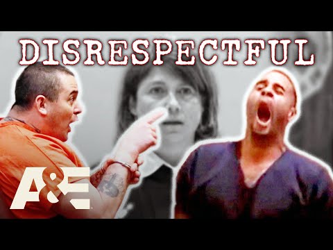 Most Disrespectful Defendants MEGA-Compilation | Court Cam | A&E