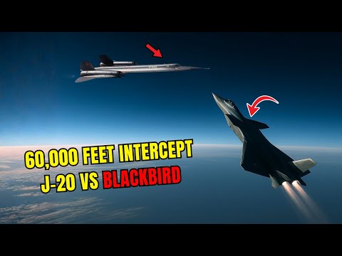 The Blackbird Tested the J-20 at 60,000 Feet — A Battle No Radar Saw