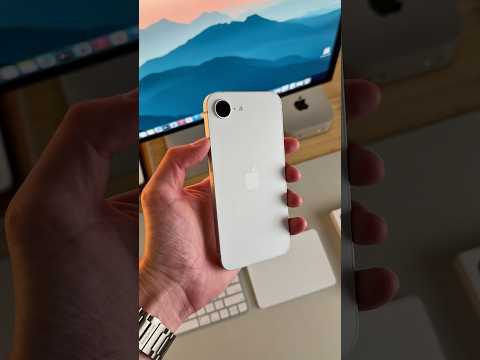 iPhone 16e Unboxing! White 🔥😮‍💨