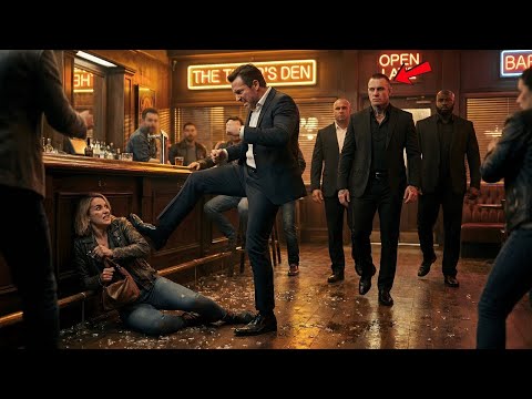 Не зная, что его бедная бывшая замужем за боссом мафии, он ударил её ногой прямо в этом баре сейчас