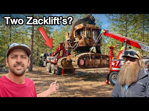 60,000 Pound Machine Burned Up In The Woods, Can We Get It Out? 