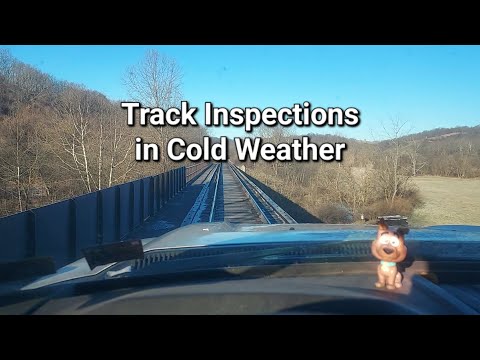 How to do a Cold Weather Track Inspection on the Cumberland Mine Railroad