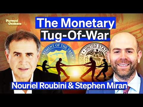 How U.S. Treasury Is Fighting The Fed | Nouriel Roubini & Stephen Miran on $800B “Stealth QE”