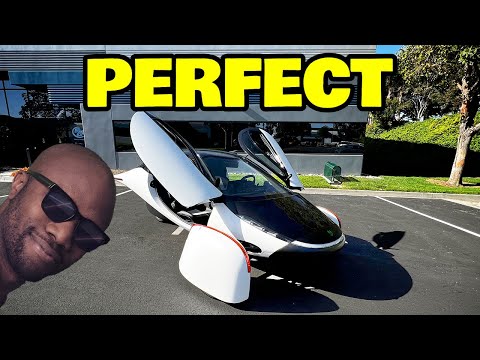 We test drove a solar powered car with 1000 miles range that never needs charging