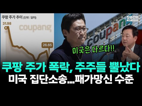 Coupang's stock price plunge angers US shareholders. Kim Yong-nam: "Class action lawsuits are hig...