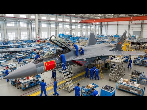 Inside the J-21 Stealth Fighter Factory: China’s Next-Gen Warplane Production Process (Full Tour)