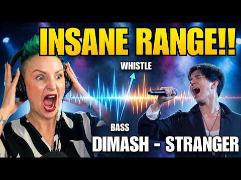 Vocal Coach Reacts to Dimash Stranger | Bass to Whistle in One Song?!