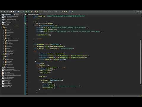 Lab  BufferedReader:Writer