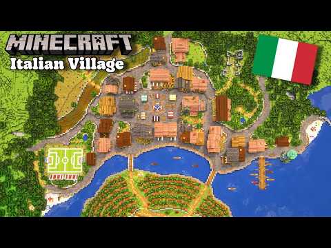 I Built a Cozy Italian Village in Minecraft