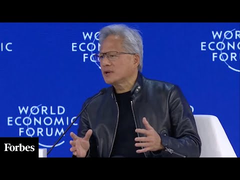 FULL REMARKS: Nvidia's Jensen Huang Makes Bold AI Predictions At Davos | World Economic Forum