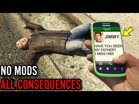 What happens after MICHAEL'S DEATH in GTA 5? - NO MODS