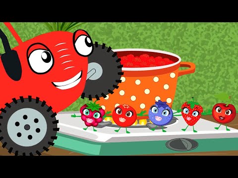 🚜 ТракТЫРишка песенки –  Ягодки + Фрукты | Весёлые песенки для детей