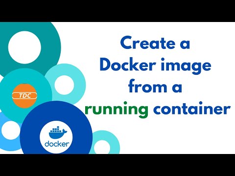 Docker - Create an image from a running container