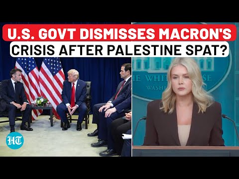 On Cam: Karoline Says 'Imprudent' To Discuss France Crisis, Days After Trump-Macron Palestine Spat
