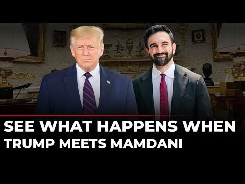 Rare Face-Off LIVE: Trump Meets Mamdani | Trump–Mamdani Meeting at the White House | US News | NYC