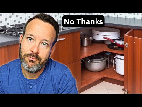 Corner Cabinet Reactions \ I Can't Believe They Said To Do This