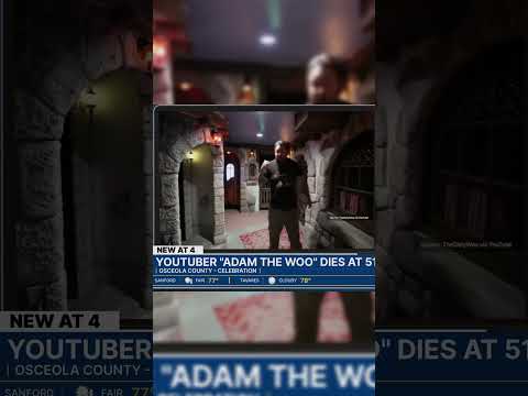 YouTube star "Adam the Woo" dies in Florida