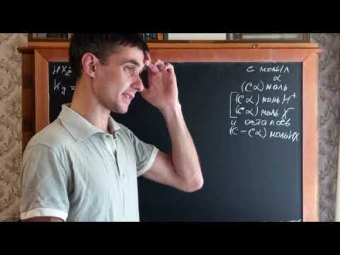 Закон разбавления Оствальда