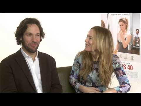 Paul Rudd and Leslie Mann Interview - This is 40
