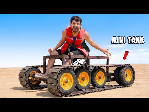 We Are Building Real Army Tank - ख़ुद कि चलती फिरती तोप...🔥