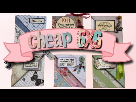 CHEAP 6X6 PAPERPADS ARE SECRETLY THE BEST CRAFT SUPPLY EVER!! #papercraft  #diypapercraft
