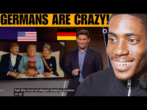 American Reacts German TV Roasting Donald Trumps Diplomatie