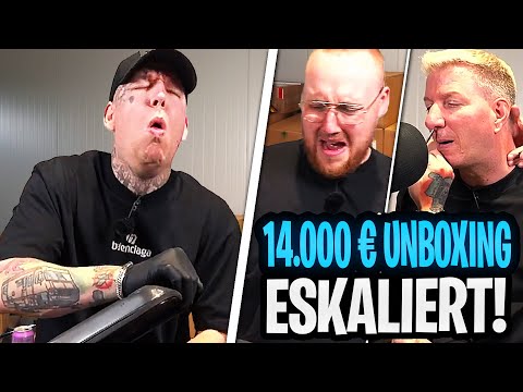 14.000€ Koffer UNBOXING ESKALIERT!😂 EKLIGE Wäsche & Sprayfarbe im GESICHT!🤢 MontanaBlack Highlight