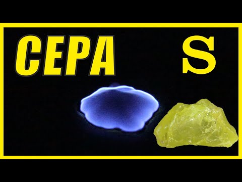 Sulfur. Fuel for hellish furnaces.