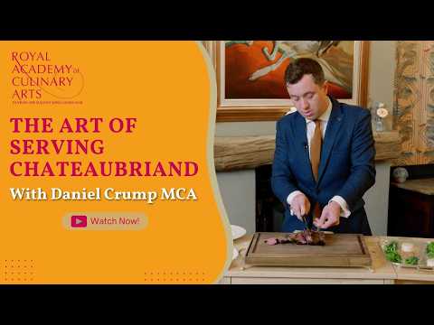 How to Present, Carve and Serve Chateaubriand | RACA Masterlcass