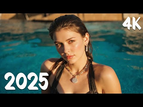 🏖️ Relaxing Summer Vibes 2025 | Best Tropical Beach Music Mix in 4K UHD for TV | Paradise DeepMix